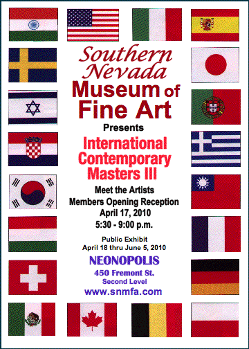 International Contemporary Masters 2009 Feb 20 – April 10, 2010